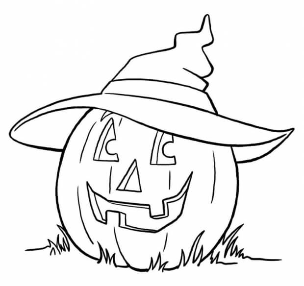 Planse De Colorat Cu Halloween Si Personaje Spooky Colorica